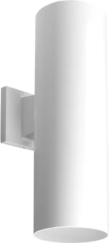 Miniatura 13 de Progress Lighting Aplique de pared cilíndrico de 6 pulgadas, 2 luces modernas de montaje en pared arriba y abajo, iluminación interior y exterior