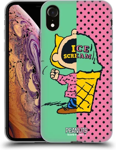Miniatura 133 de Head Case Designs Funda de gel con licencia oficial de Peanuts Snoopy & Woodstock Halfs and Laughs [protección de grado militar] compatible