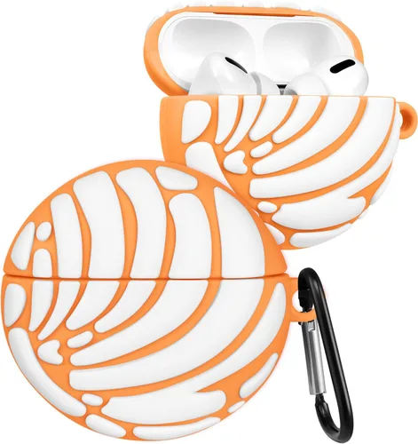 Miniatura 8 de Funda para Airpods de Boaretiu de 2ª/1ª Generación - Funda Linda Kawaii - Funda de Silicona Blanda 3D con Llavero para Mujeres, Niñas, Adolescentes