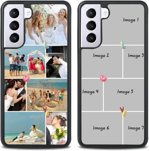 Miniatura 11 de Funda de goma personalizada para iPhone 14 13 12 11 Pro Max Xr Xs Max 7 8 Plus Samsung Galaxy S23 S22 S21 S20 Ultra Plus FE Note 20 10 A03S A53 Sun