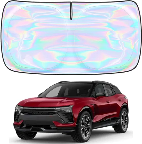 Miniatura 35 de Parasol para parabrisas Rivian R1S R1T 2022-2026 – Parasol compatible con Rivian R1S R1T plegable para ventana delantera, protector de visera solar