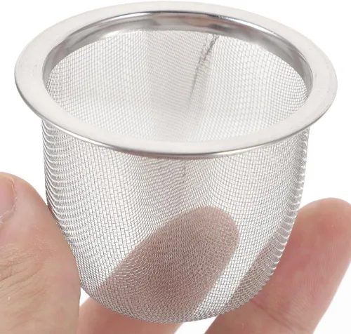 Miniatura 8 de Luxshiny Filtro de té de acero inoxidable de 2.28 pulgadas, infusores de malla para preparar té de hojas sueltas, hogar, cocina, oficina, juego de 8