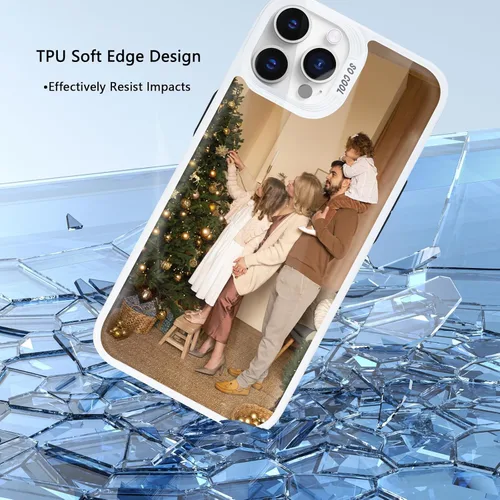 Miniatura 2 de Fundas de teléfono personalizadas para iPhone 16 15 14 13 12 11 Pro/Max/Plus/XR/XS/X, crea tu propia funda con foto - Funda personalizada para 1 Foto