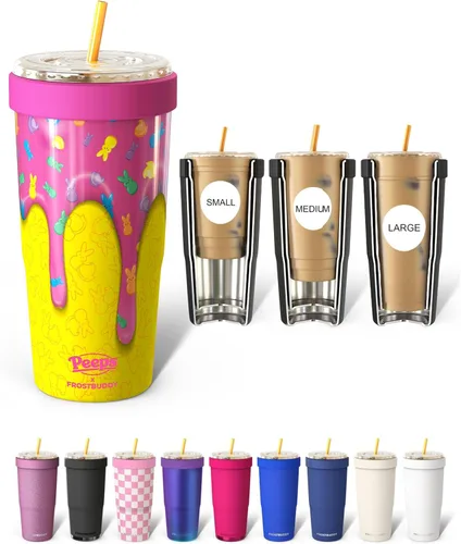 Miniatura 43 de Frost Buddy Togo Buddy 30oz Stainless Steel Vacuum Insulated Tumbler To Go Coffee Cup – Iced Coffee Sleeve, Travel Mug, Thermal Cup for Hot & Cold