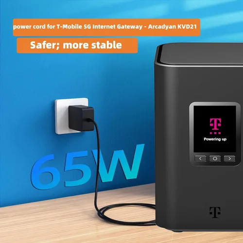 Miniatura 4 de Adaptador de corriente para puerta de enlace de Internet T-Mobile 5G - Cable de alimentación del cargador Arcadyan KVD21