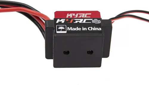Miniatura 3 de 60A ESC RC Car Brushed ESC Controlador de velocidad eléctrico 6V/2A compatible con Traxxas TRX-4 TRX-6 D90 HSP Tamiya Redcat Axial SCX10 HPI 1/10 RC