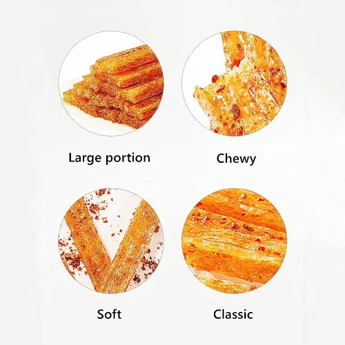 Miniatura 5 de Weilong Latiao - Gluten picante, tradicional chino picante, paquete de 2 unidades, 3.60 oz