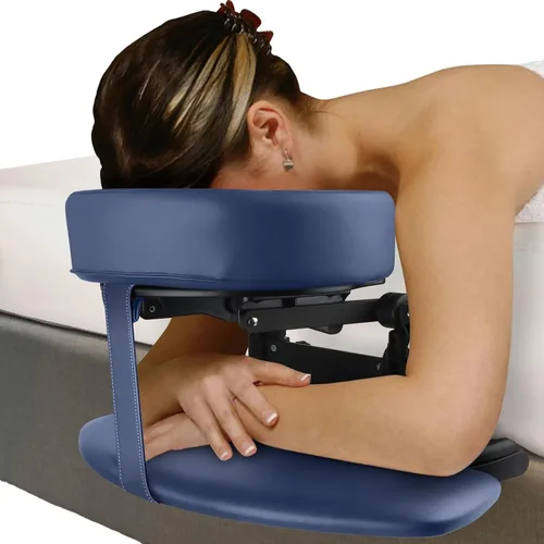 Miniatura 16 de TOROKOM Soporte ajustable para reposacabezas y almohada facial (color negro)