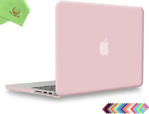 Miniatura 173 de UESWILL Funda de Carcasa Rígida Mate Compatible con MacBook Pro (Retina, 13 pulgadas, principios de 2015/2014/2013/finales de 2012), Modelo Negro