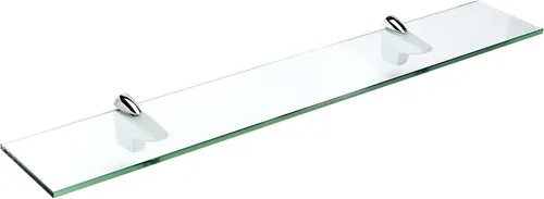 Spancraft Estante de cristal F-4.75x12-Chrome Falcon de cristal, cromado, 4.75" x 12"