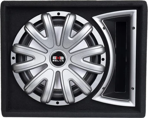Miniatura 3 de BELVA BLB112LED Subwoofer de coche con puerto cargado de 12 pulgadas y 750 W con LED multicolor y control remoto