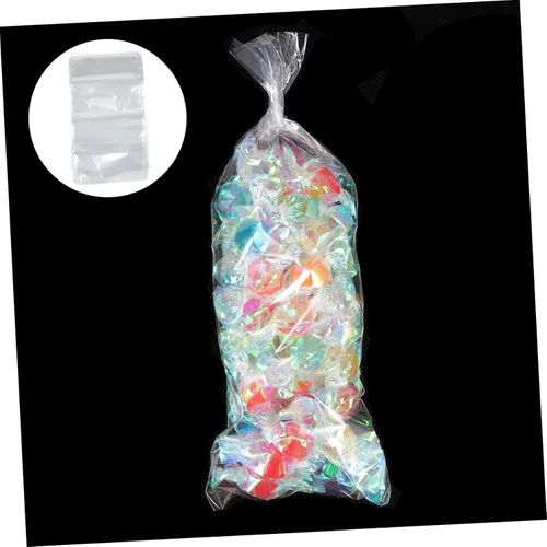 Miniatura 2 de SOLUSTRE 200 bolsas termorretráctiles para embalaje y almacenamiento, alta resistencia al desgarro, fácil de usar, película retráctil transparente