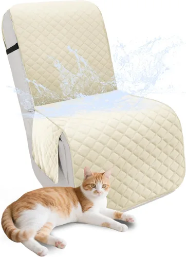 Miniatura 84 de Fundas para sofá modular reclinable, de terciopelo en forma de L, funda de consola central para perros y mascotas, lavable antideslizante, 1 funda