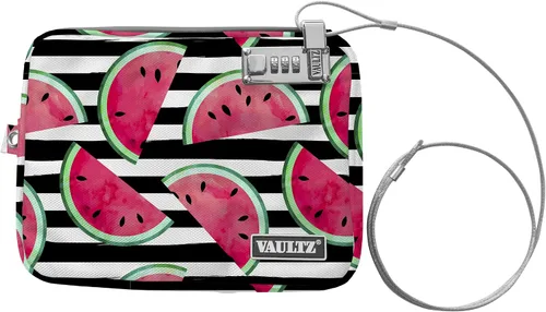 Miniatura 7 de Vaultz Bolsa de Piscina con Cierre - Bolsa con Cierre de Combinación Resistente al Agua con Correa para Efectivo, Piscina, Playa, Banco o Viajes