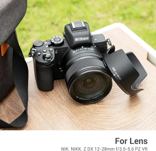 Miniatura 7 de Parasol para lente Nikon NIKKOR Z DX 0.472-1.102 in F3.5-5.6 PZ VR, pantalla reversible para lente Nikon HB-112, compatible con filtros de 2.638 in