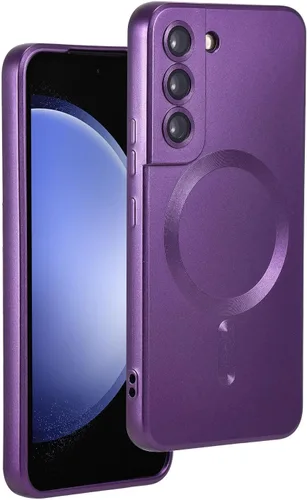Miniatura 39 de Funda magnética para Samsung Galaxy S22 Ultra, silicona suave, delgada, antiarañazos, con protección de cámara, compatible con MagSafe, color negro