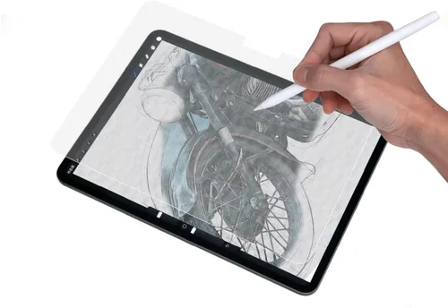 Miniatura 4 de Protector de pantalla con textura de papel para iPad Mini 4/5 2019, 7.9 pulgadas, antirreflejos, mate, fabricado en Japón, compatible con Apple