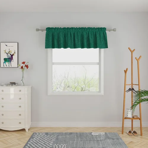 Miniatura 78 de UPOPO Cortinas de Niveles Beige Sobre Fregadero con Textura de Lino para Ventana de Cocina de 16 Pulgadas de Largo Caravana Privacidad Pequeñas