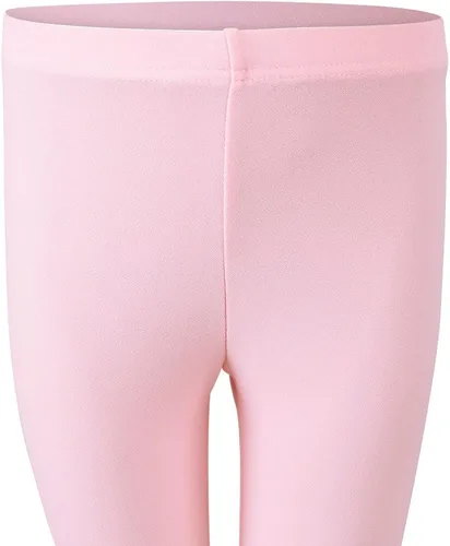 Miniatura 5 de TFJH E - Maillot de gimnasia de terciopelo de manga larga para niñas