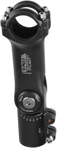 Miniatura 7 de BESNIN Vástago de bicicleta ajustable de 0 a 120 grados para vástago de 1.252 in 3.543 in/4.331 in, vástago ajustable de MTB para bicicleta