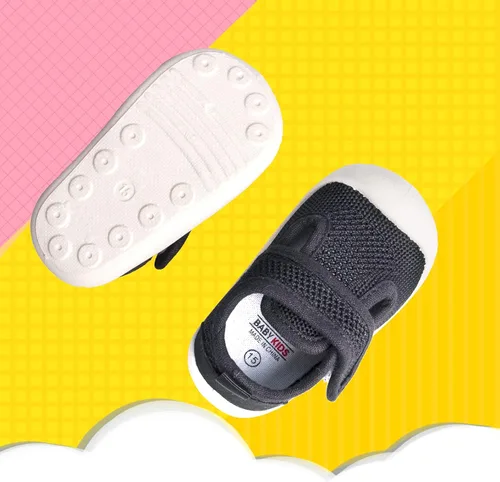 Miniatura 4 de Zapatos para bebés de 1 a 4 años, zapatos para niños pequeños, zapatos para niños y niñas, suela suave, tela de algodón antideslizante, malla