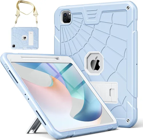 Miniatura 16 de TSQQST Funda para iPad Pro de 11 pulgadas Funda M4 5ª generación 2024, iPad Pro 11 Funda con soporte para lápiz + soporte, funda protectora