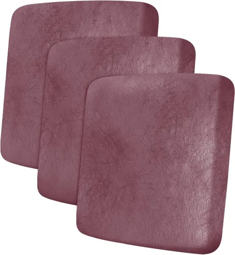 Miniatura 91 de ANARACHON Fundas de cojín de sofá con aspecto de cuero, juego de fundas de asiento de sofá, protector de muebles para sillón seccional, sofá biplaza