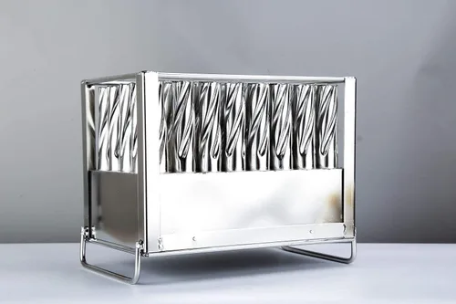 Juego de moldes para hacer paletas de hielo de acero inoxidable de grado alimenticio, herramientas de molde de paletas de hielo, juegos de moldes de