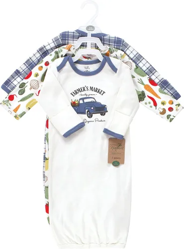 Miniatura 33 de Touched by Nature - Camisones unisex de algodón orgánico para bebé