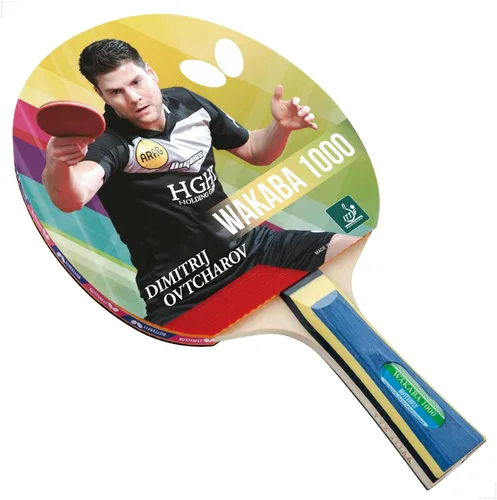 Butterfly Wakaba Shakehand - Raqueta de tenis de mesa | Serie Japón | Control excepcional con velocidad y giro confiables | Recomendado para