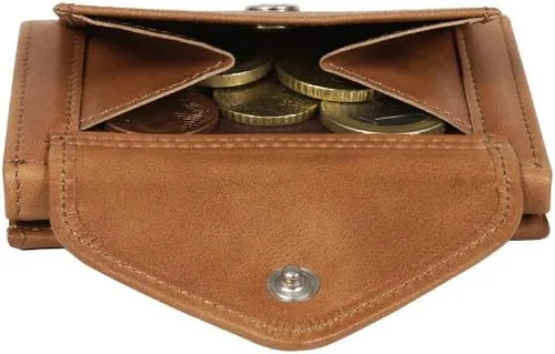 Miniatura 4 de EXENTRI Multiwallet con clip de bloqueo de acero inoxidable y bolsillo para monedas