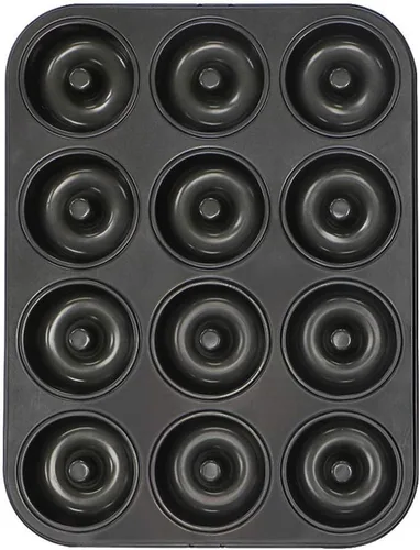 Miniatura 5 de Webake molde para hornear donas extragrueso y antiadherente, tamaño estándar, con capacidad para 12 donas de 2.8 pulgadas