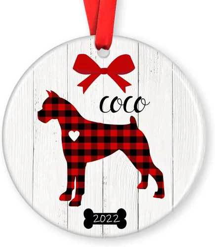 Miniatura 5 de Adorno de Navidad para mascotas, adorno de Beagle, regalos para amantes de mascotas, regalo conmemorativo para mascotas, recuerdo de Beagles