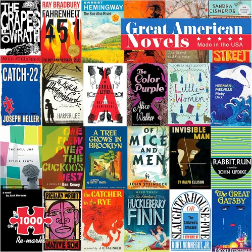 Miniatura 13 de Re-marks British Classics - Rompecabezas literario de 1000 piezas para todas las edades
