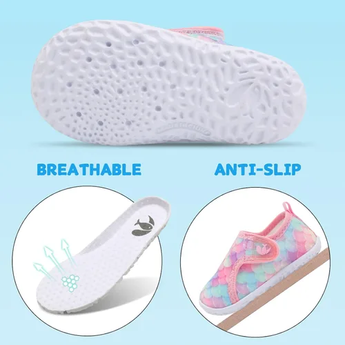Miniatura 202 de FEETCITY Baby Boys Girls Water Sport Shoes Barefoot Kids Aqua Socks Quick-Dry Beach Swim Pool Shoes