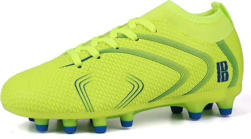 brooman Zapatos de fútbol para niños y niñas, zapatos de fútbol para exteriores