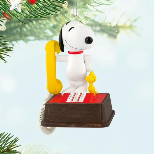 Miniatura 3 de Adorno navideño personalizado de Hallmark Keepsake 2025, la pandilla de Peanuts trineando con Snoopy, regalos para fanáticos de Peanuts