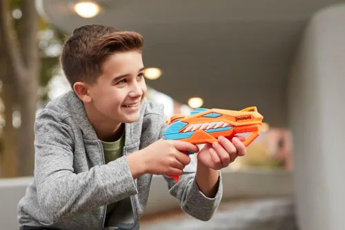 Miniatura 8 de Super Soaker SUPERSOAKER Nerf DinoSquad Raptor-Surge - Pistola de agua para juegos de agua de verano al aire libre, para jóvenes, adolescentes