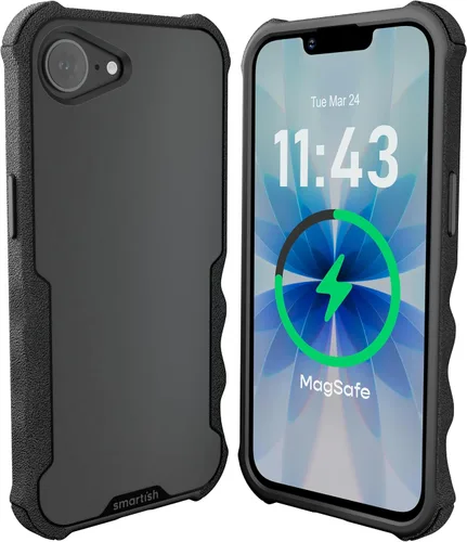 Miniatura 34 de Smartish Funda para iPhone 12 Pro Max Armor - Gripzilla [resistente + protectora] Funda de agarre delgada y resistente - Black Tie Affair