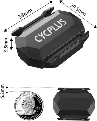 Miniatura 8 de CYCPLUS Sensor de velocidad y cadencia de ciclismo Bluetooth y ANT+ Sensor inalámbrico de cadencia de bicicleta Velocidad IP67 impermeable