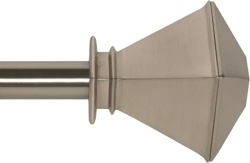 Miniatura 11 de Deco Window - Varilla ajustable para cortinas para ventanas de 18 a 44 pulgadas, poste de hierro de 1 pulgada extendible de alta resistencia