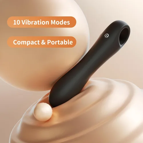 Miniatura 2 de Minivibradores de bala juguetes sexuales para adultos para mujer - Vibrador consolador NSBAN para punto G para estimulación clitoral femenina con 10
