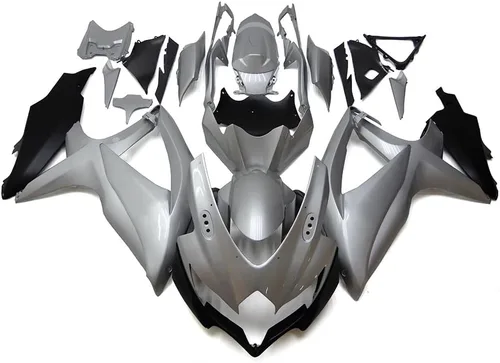 Miniatura 42 de Kit de carenado de plástico ABS para Suzuki 2004 2005 GSXR600 GSXR750 K4, carenados de inyección, kit de carrocería completa Rojo Negro