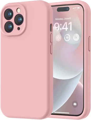 Miniatura 251 de LOVE 3000 Compatible con Funda para iPhone 15, [Cámara de Cobertura Completa de Silicona Suave] [Protección contra Caídas de 8 pies], Forro de Negro