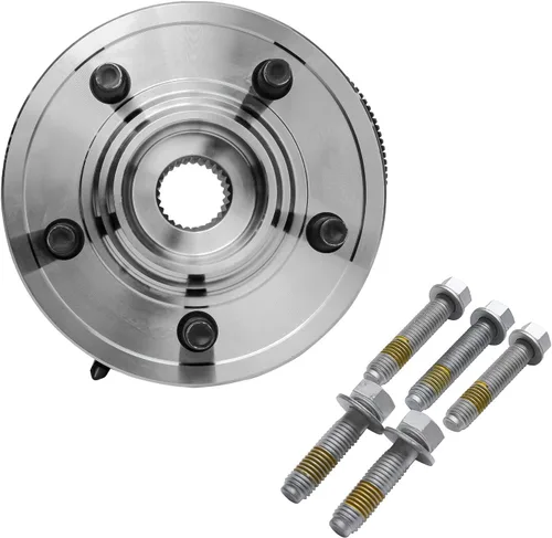 Miniatura 8 de Detroit Axle - Kit de freno delantero para Ford Explorer Mercury Mountaineer 2002-2005 Bujes de rodamiento de rueda perforados y ranurados rotores