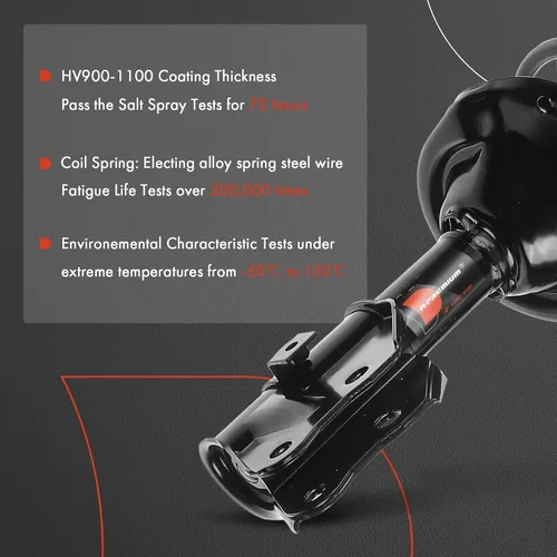 Miniatura 4 de A-Premium Puntales delanteros completos con conjunto de muelles helicoidales compatibles con Subaru Impreza 2011 2012 2013 2014, serie WRX, juego