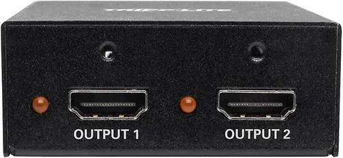 Tripp Lite Divisor HDMI 3D de 2 puertos HDCP 2.2, HDMI 2.0, 4K x 2K @ 60Hz 3840 x 2160 Ultra HD Video Audio TAA (B118-002-UHD-2), 15 pies