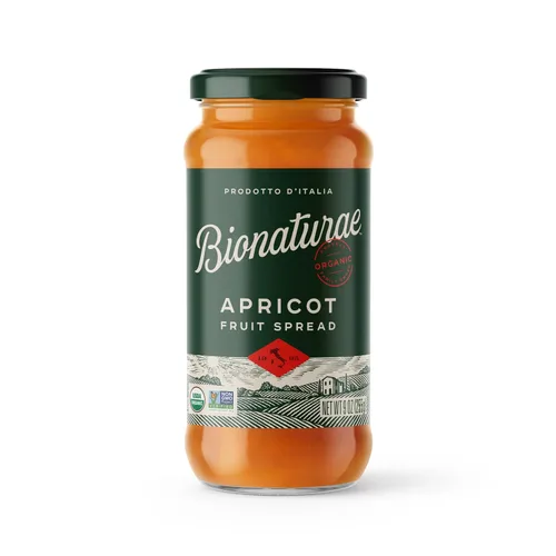 Miniatura 5 de Bionaturae Melocotón orgánico para untar de frutas – Gelatina orgánica, sin OMG, certificado USDA, sin azúcar añadido, sin conservantes, mermelada