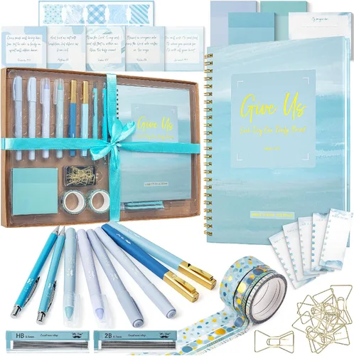 Miniatura 11 de Mr. Pen - Kit de diario bíblico para mujeres, resaltadores bíblicos y bolígrafos sin sangrado, notas, pestañas, cinta washi y diario
