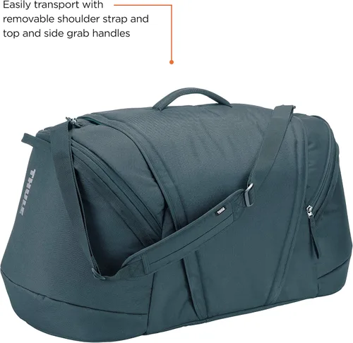 Miniatura 5 de Thule RoundTrip - Bolsa de viaje para esquí y snowboard, 90L